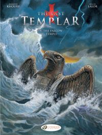 Book Cover for The Falcon Temple by Raymond Khoury