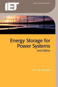 Book Cover for Energy Storage for Power Systems by A TerGazarian, Institution of Engineering and Technology