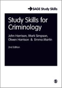 Book Cover for Study Skills in Criminology by John Harrison