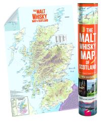 Book Cover for The Malt Whisky Map of Scotland (Tube) by Neil Wilson