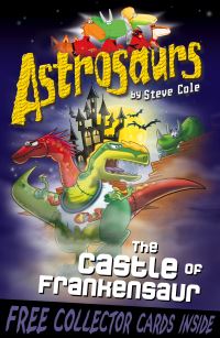 Book Cover for The Castle of Frankensaur by Stephen Cole, Woody Fox