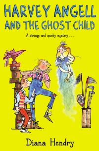 Book Cover for Harvey Angell and the Ghost Child by Diana Hendry