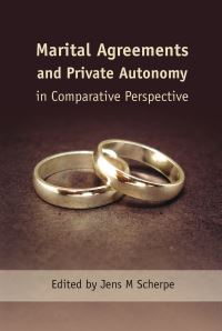 Book Cover for Marital Agreements and Private Autonomy in Comparative Perspective by Jens M Scherpe