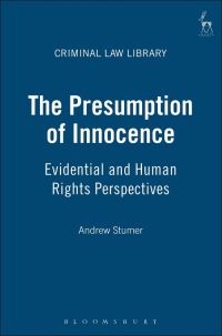Book Cover for The Presumption of Innocence by Andrew C Stumer