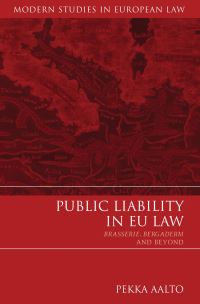 Book Cover for Public Liability in EU Law by Pekka Aalto