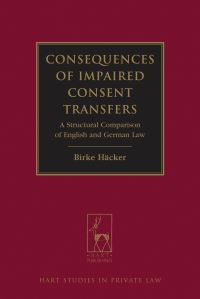 Book Cover for Consequences of Impaired Consent Transfers by Birke Häcker