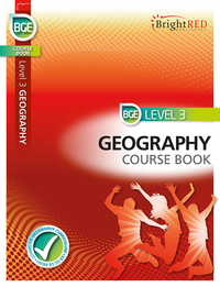 Book Cover for BGE Level 3 Geography Course Book by Rhona MacLean