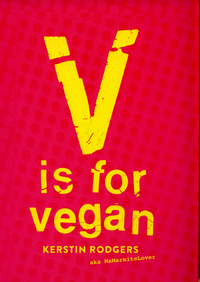 Book Cover for V Is for Vegan by Kerstin Rodgers