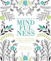 Book Cover for Coloring Book of Mindfulness by Holly Macdonald
