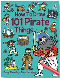 Book Cover for How to Draw 101 Pirates by Jaclin Azoulay, Fénix Factory