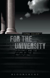 Book Cover for For the University by Thomas Docherty