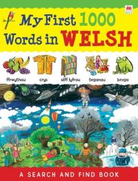 Book Cover for My First 1000 Words in Welsh by Sam Hutchinson, Elin Meek