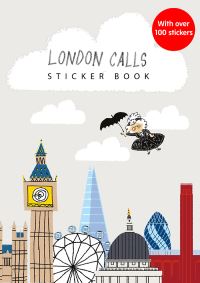 Book Cover for London Calls! Sticker Activity Book by Gabby Dawnay