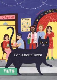 Book Cover for A Cat About Town by Léa Decan