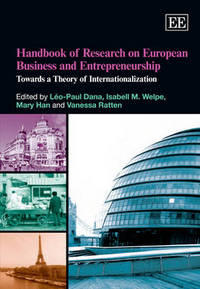 Book Cover for Handbook of Research on European Business and Entrepreneurship by Leo Paul Dana