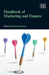 Book Cover for Handbook of Marketing and Finance by Shankar Ganesan