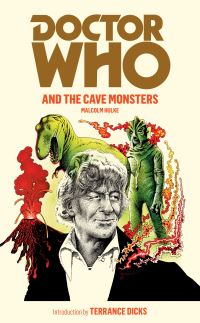 Book Cover for Doctor Who and the Cave Monsters by Malcolm Hulke, Chris Achilleos