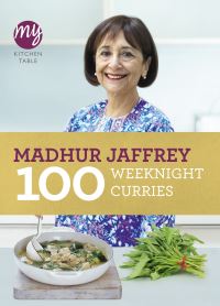 Book Cover for 100 Weeknight Curries by Madhur Jaffrey