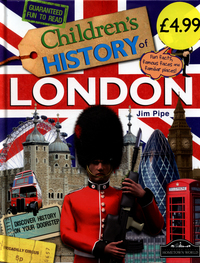 Book Cover for Children's History of London by Jim Pipe