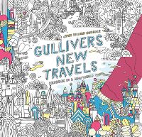Book Cover for Gulliver's New Travels by James Gulliver Hancock