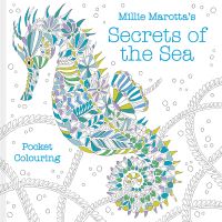 Book Cover for Millie Marotta's Secrets of the Sea Pocket Colouring by Millie Marotta