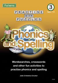 Book Cover for Phonics and Spelling. 3 by Julie CrimminsCrocker