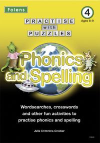 Book Cover for Phonics and Spelling. 4 by Julie CrimminsCrocker