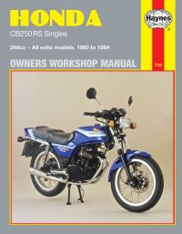 Book Cover for Honda CB250RS Owners Workshop Manual by Pete Shoemark, Jeremy Churchill