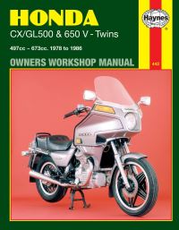 Book Cover for Honda CX/GL500 & 650 V-Twins Owners Workshop Manual by Jeremy Churchill