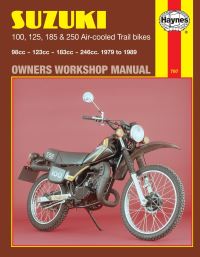 Book Cover for Suzuki Trail Bikes Owners Workshop Manual by Chris Rogers