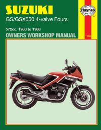 Book Cover for Suzuki GS/GSX 550 4-Valve Fours Owners Workshop Manual by Pete Shoemark, Penelope A. Cox