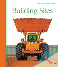 Book Cover for Building Sites by Philippe Biard, Gallimard Jeunesse Publisher