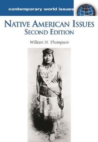 Book Cover for Native American Issues by William Norman Thompson