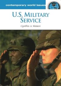 Book Cover for U.S. Military Service by Cynthia Ann Watson