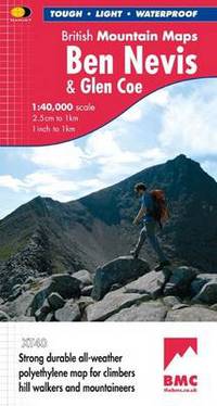 Book Cover for Ben Nevis and Glen Coe by Harvey Map Services Ltd