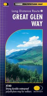 Book Cover for Great Glen Way by Harvey Map Services Ltd