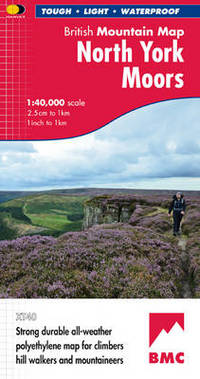 Book Cover for North York Moors by HarveyMapServicesLtd