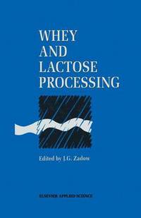 Book Cover for Whey and Lactose Processing by J G Zadow