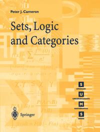 Book Cover for Sets, Logic and Categories by Peter J Cameron