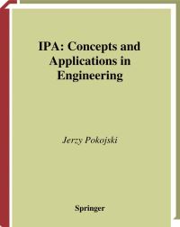 Book Cover for IPA--Concepts and Applications in Engineering by Jerzy Pokojski