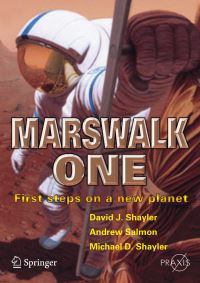 Book Cover for Marswalk One by David Shayler, Andrew Salmon, Michael D Shayler