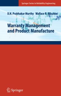 Book Cover for Warranty Management and Product Manufacture by D N P Murthy, W R Blischke