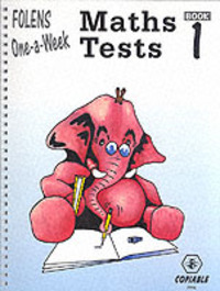 Book Cover for One a Week Maths Tests. Part 1 by Christine Moorcroft