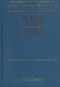 Book Cover for THE THEORY OF THE FIRM by Mark Casson
