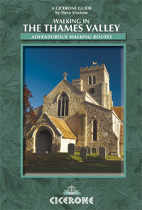 Book Cover for Walking in the Thames Valley by Steve Davison