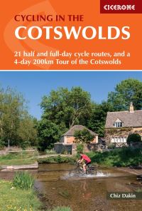 Book Cover for Cycling in the Cotswolds by Chiz Dakin