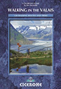 Book Cover for Walking in the Valais by Kev Reynolds