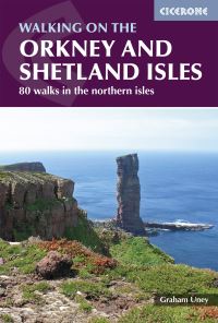 Book Cover for Walking on the Orkney and Shetland Isles by Graham Uney