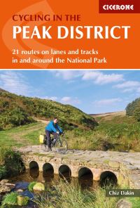 Book Cover for Cycling in the Peak District by Chiz Dakin