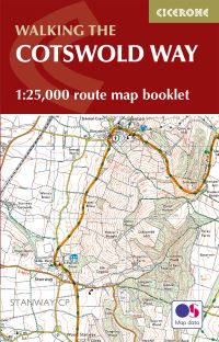 Book Cover for The Cotswold Way Map Booklet by Kev Reynolds